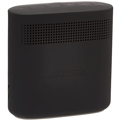 Bose SoundLink Color II: Portable Bluetooth, Wireless Speaker with Microphone- Soft Black