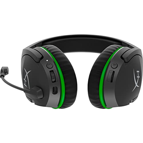 HyperX CloudX Stinger Core – Wireless Gaming Headset, for Xbox Series X|S and Xbox One, Memory foam & Premium Leatherette Ear Cushions, Noise-Cancelling Microphone, Mic monitoring, Built-in chat mixer