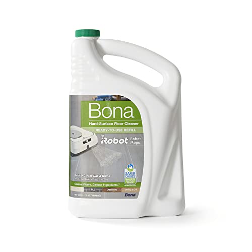 iRobot Braava Jet Hard Surface Cleaning Solution, Compatible with all Braava Robot Mops - Bona