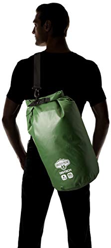 Grizzly Peak Dri-Tech Waterproof Dry Bag IP 66 Lightweight Roll-Top Sack with Adjustable Straps, 30 L