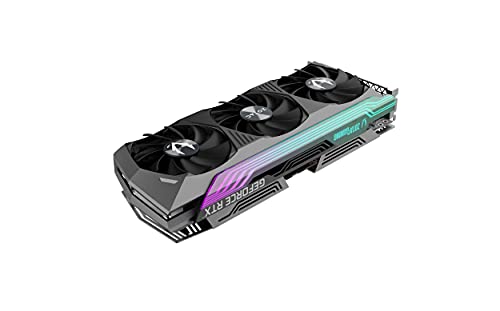 ZOTAC Gaming GeForce RTX™ 3070 Ti AMP Holo 8GB GDDR6X 256-bit 19 Gbps PCIE 4.0 Gaming Graphics Card, HoloBlack, IceStorm 2.0 Advanced Cooling, Spectra 2.0 RGB Lighting, ZT-A30710F-10P