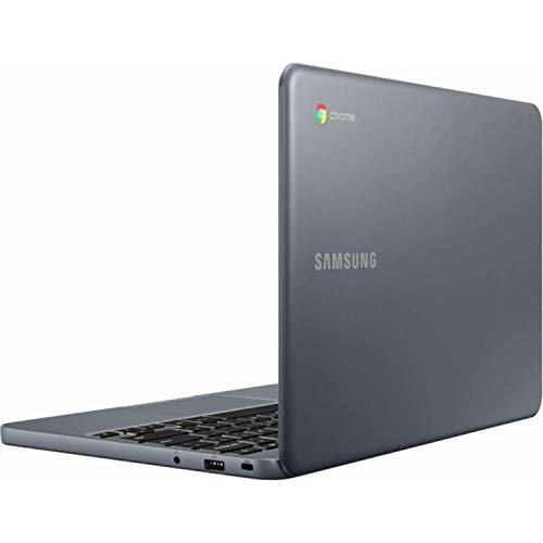 Samsung 11.6" HD (1366 X 768) Energy-Efficient LED Backlight Chromebook | Intel Celeron Processor N3060 | 4GB Memory | 32GB EMMC Flash Memory | MicroSD Card | Wireless-AC | Chrome OS | Night Charcoal