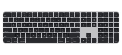 Apple Magic Keyboard with Touch ID and Numeric Keypad (for Mac Computers with Apple Silicon) - US English - Black Keys - AOP3 EVERY THING TECH 