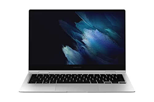 SAMSUNG Galaxy Book Pro 360 5G Intel Laptop Computer 13.3" AMOLED Screen Intel Core i5 Processor 8GB Memory 256GB SSD Long-Lasting Battery, Mystic Silver (Renewed)