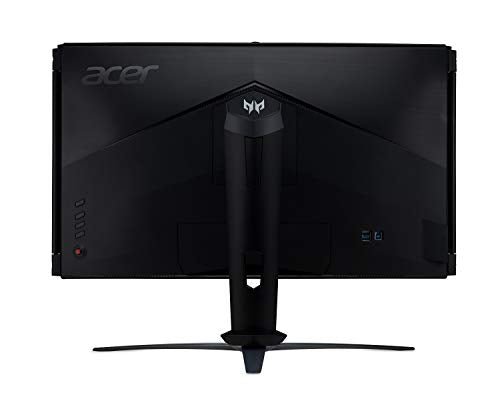 Acer Predator XB273K Sbmiprzx 27" UHD (3840 x 2160) IPS NVIDIA G-SYNC Monitor, VESA Certified DisplayHDR 400, Quantum Dot, 144Hz, 4ms, DCI-P3, Delta E<2 (1 x Display Port & 1 x HDMI Port),Black