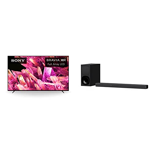 Sony 75 Inch 4K Ultra HD TV X90K Series: BRAVIA XR Full Array LED Smart Google TV, XR75X90K- 2022 Model w/HT-G700: 3.1CH Dolby Atmos/DTS:X Soundbar with Bluetooth Technology