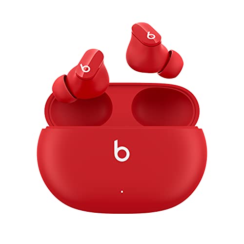 Beats Studio Buds – True Wireless Noise Cancelling Earbuds – Compatible with Apple & Android, Built-in Microphone, IPX4 Rating, Sweat Resistant Earphones, Class 1 Bluetooth Headphones - Red - AOP3 EVERY THING TECH 
