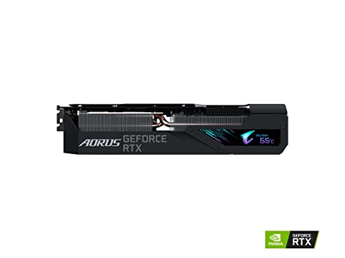 GIGABYTE AORUS GeForce RTX 3080 Master 12G Graphics Card, MAX-Covered Cooling, 12GB 384-bit GDDR6X, GV-N3080AORUS M-12GD Video Card