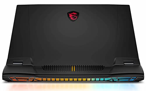 MSI Titan GT77 12UHS Gaming & Entertainment Laptop (Intel i7-12800HX 16-Core, 128GB DDR5 4000MHz RAM, 8TB PCIe SSD, GeForce RTX 3080 Ti, 17.3" 144Hz Win 11 Pro) with Loot Box