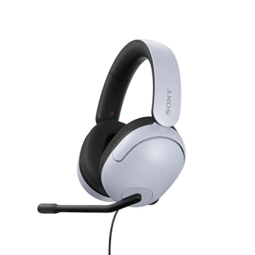 Sony-INZONE H3 Wired Gaming Headset, Over-ear Headphones with 360 Spatial Sound, MDR-G300