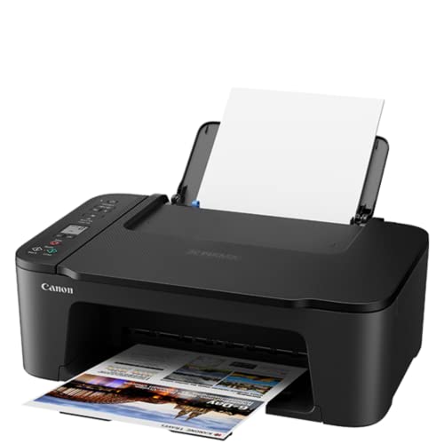 Canon Wireless Inkjet All-in-One Printer with LCD Screen Print Scan and Copy, Built-in WiFi Wireless Printing from Android, Laptop, Tablet, and Smartphone with 6 Ft NeeGo Printer Cable - Black