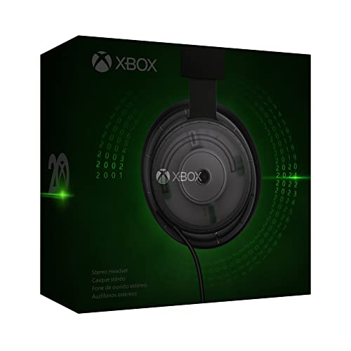 Xbox Stereo Headset: 20th Anniversary Special Edition – Xbox Series X|S, Xbox One, and Windows