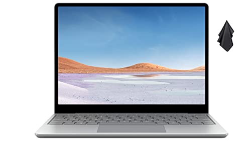 2022 Microsoft Surface Laptop Go 12.4" Touchscreen, Intel Core i5-1035G1 Processor, Up to 13Hr Battery Life, WiFi, Webcam, Windows 11 Pro, Platinum Silver (4GB RAM | 256GB SSD)