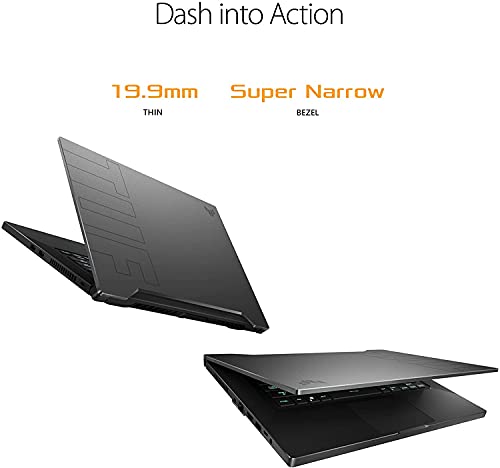 ASUS TUF Dash 15 Gaming Laptop, 15.6 Inch 144Hz FHD , GeForce RTX 3050 Ti, Intel Core i7-11370H, 16GB DDR4, 512GB PCIe SSD, Wi-Fi 6, Thunderbolt 4, Windows 10, JAWFOAL