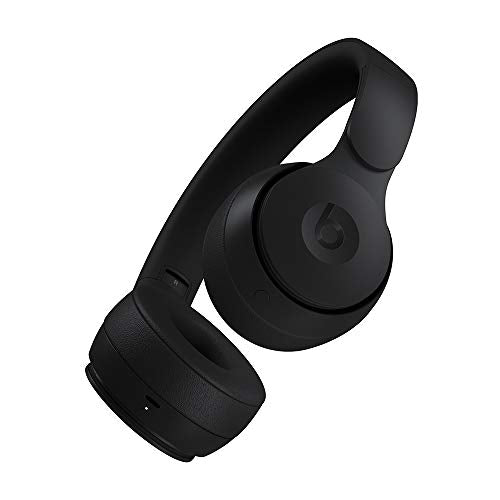 Beats Solo Pro Wireless Noise Cancelling On-Ear Headphones - Black (Renewed Premium)