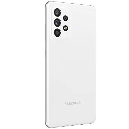 Samsung A52 SM-A525M/DS, 4G LTE, International Version (No US Warranty), Awesome White - Unlocked (GSM Only | Not Compatible with Verizon/Sprint)