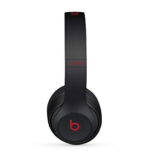 Beats Studio3 Wireless Noise Cancelling Over-Ear Headphones - Defiant Black-Red (Renewed Premium)