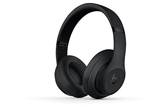 Beats Studio3 Wireless Headphones - Matte Black (Renewed)