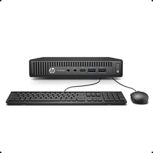 Newest HP 600 G2 Micro Computer Mini Tower PC (Intel Quad Core i5-6500T, 16GB DDR4 Ram, 256GB Solid State SSD, WiFi, VGA, USB 3.0) Win 10 Pro (Renewed)