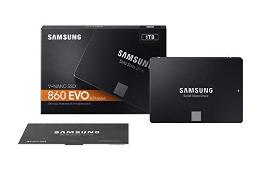 Samsung SSD 860 EVO 1TB 2.5 Inch SATA III Internal SSD (MZ-76E1T0B/AM)