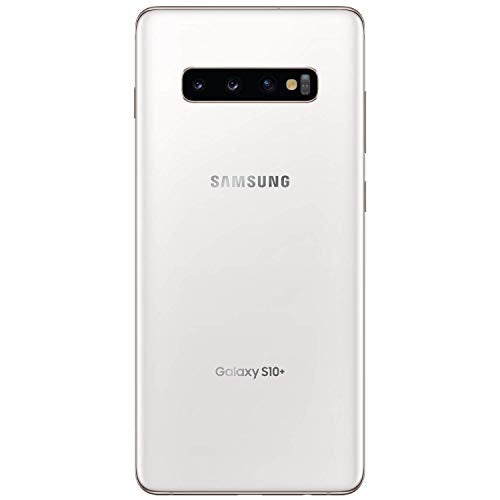 Samsung Galaxy S10+ G975F 512GB Unlocked GSM LTE Phone with Triple 12MP+12MP+16MP Rear Camera (International Variant/US Compatible LTE) - Ceramic White