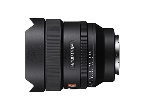 Sony FE 14mm F1.8 GM Full-Frame Large-Aperture Wide Angle Prime G Master Lens