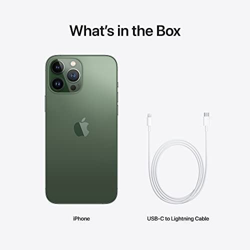 Apple iPhone 13 Pro Max (1 TB, Alpine Green) [Locked] + Carrier Subscription - AOP3 EVERY THING TECH 