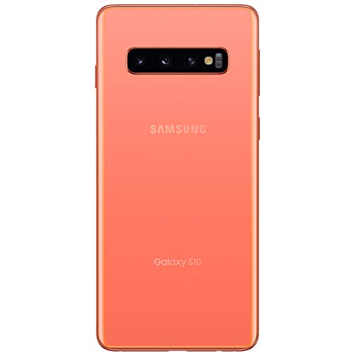 Samsung Galaxy S10 Factory Unlocked Android Cell Phone | US Version | 512GB of Storage | Fingerprint ID and Facial Recognition | Long-Lasting Battery | U.S. Warranty | Flamingo Pink