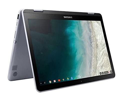 Samsung Chromebook Plus V2, 2-in-1, 4GB RAM, 32GB eMMC, 13MP Camera, Chrome OS, 12.2", 16:10 Aspect Ratio, Stealth Silver (XE521QAB-K01US)