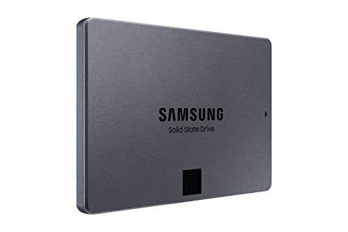 Samsung 870 QVO 8 TB SATA 2.5 Inch Internal Solid State Drive (SSD) (MZ-77Q8T0), Black