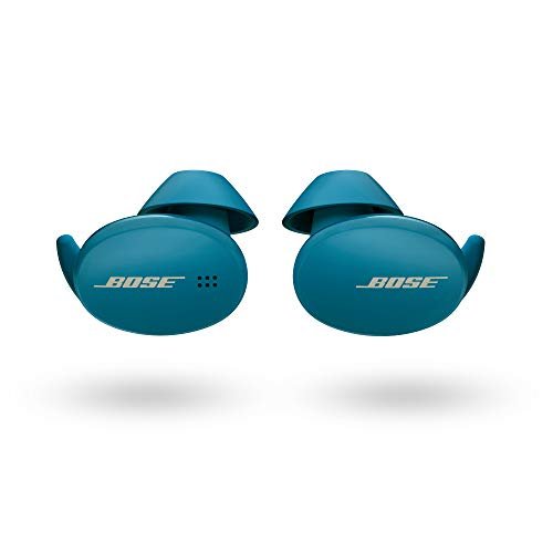Bose SoundLink Revolve (Series II) Portable Bluetooth Speaker – Wireless Water-Resistant Speaker with 360° Sound, Black & Sport Earbuds - True Wireless Earphones, Baltic Blue