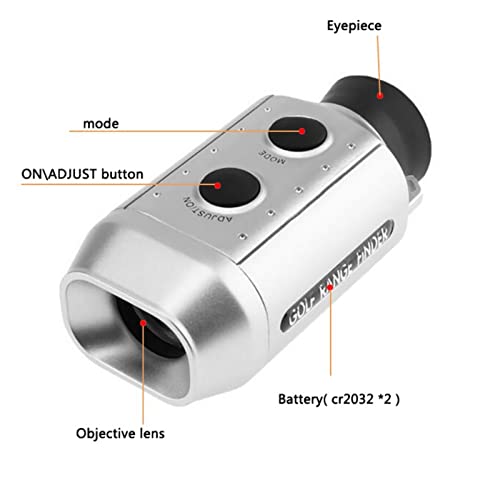 Electronic Rangefinder Portable Golf 7x18 Digital Rangefinder, Hunting Gps Range Finder,Spotting telescope,Waterproof Scope for Target Shooting Hunting Bird Watching Wildlife animal