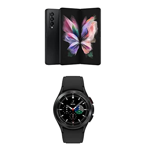 Samsung Galaxy Z Fold 3 5G Factory Unlocked Android with Samsung Galaxy Watch 4 Classic 46mm