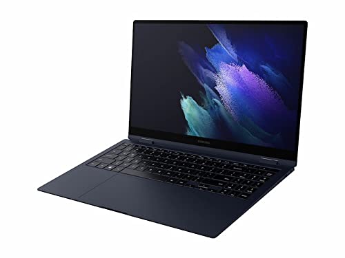 Samsung Galaxy Book Pro 360 2-in-1 Laptop 15.6" FHD AMOLED Touchscreen Intel Evo Platform Core i7-1165G7 16GB RAM 1TB SSD 128GB SD Card Backlit Fingerprint S Pen Thunderbolt 4 Win 11 (Renewed)