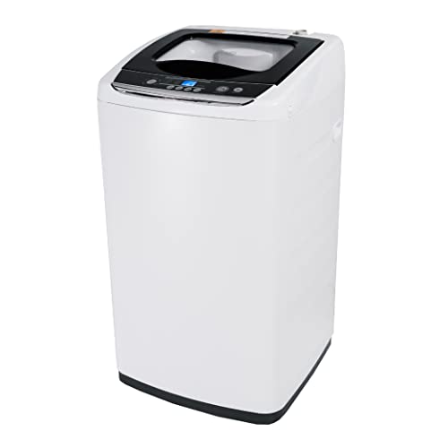 Portable Laundry Washing Machine by BLACK+DECKER, Compact Pulsator Washer for Clothes.9 Cubic ft. Tub, White, BPWM09W & BLACK+DECKER BCED26 Portable Dryer, Small, 4 Modes, White