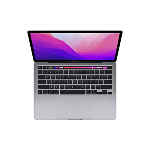 2022 Apple MacBook Pro Laptop with M2 chip: 13-inch Retina Display, 8GB RAM, 512GB SSD Storage, Touch Bar, Backlit Keyboard, FaceTime HD Camera. Works with iPhone and iPad; Space Gray - AOP3 EVERY THING TECH 