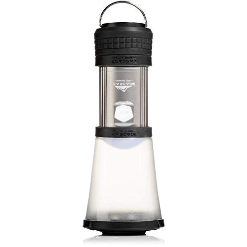 Cascade Mountain Tech Compact Collapsible LED Lantern [3Pk], Black