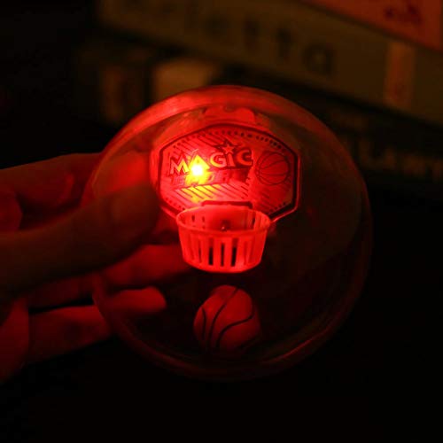 Liberty Imports Shoot a Basketball Mini Handheld Shooting Ball Electronic Game Party Favor Anti-Stress Novelty Toys with LED Lights and Sounds (12 Pack)