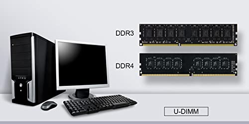 TEAMGROUP Elite DDR4 32GB Kit (2 x 16GB) 3200MHz (PC4-25600) CL22 Unbuffered Non-ECC 1.2V UDIMM 288 Pin PC Computer Desktop Memory Module Ram Upgrade - TED432G3200C22DC01