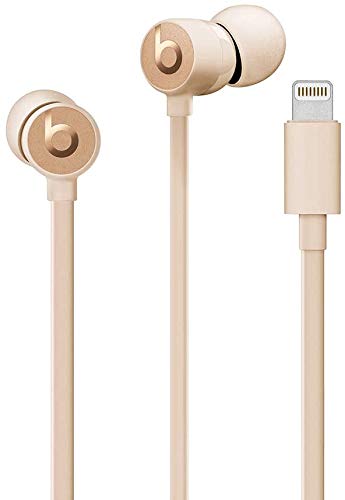 Beats Urbeats3 Earphones with Lightning Connector - Matte Gold (Renewed)