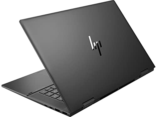 HP 2023 Envy x360 2-in-1 15.6" FHD Touchscreen Laptop, AMD Ryzen 7-5825U (Beats i7-1165g7), 64GB RAM, 2TB PCIe SSD, Backlit Keyboard, AMD Radeon Graphics, Windows 11, Black, 32GB Snowbell USB Card
