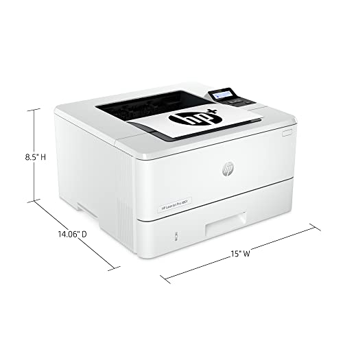 HP LaserJet Pro 4001dne Black & White Printer with HP+ Smart Office Features