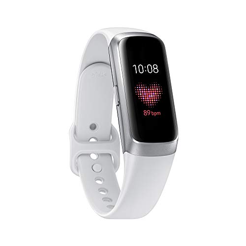 SAMSUNG Galaxy Fit Silver (Bluetooth), SM-R370NZSAXAR – US Version with Warranty