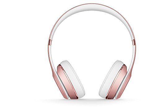 beats Solo3 Wireless On-Ear Headphones - Rose Gold (Renewed)