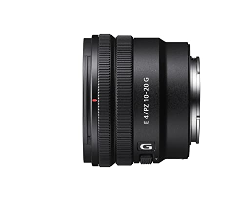 Sony E PZ 10-20mm F4 G APS-C Constant-Aperture Power Zoom G Lens