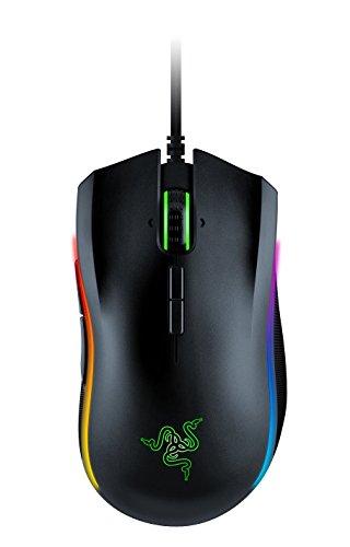 Razer Huntsman Elite Gaming Keyboard - Classic Black & Mamba Elite Wired Gaming Mouse: 16,000 DPI Optical Sensor - Chroma RGB Lighting - 9 Programmable Buttons - Mechanical Switches