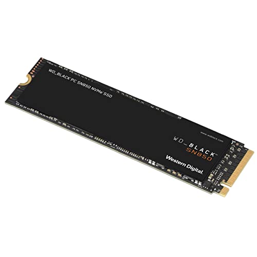 Western Digital WD 1TB WD_Black SN850 NVMe PCIe 4.0 M.2 Internal Gaming SSD Without Heatsink