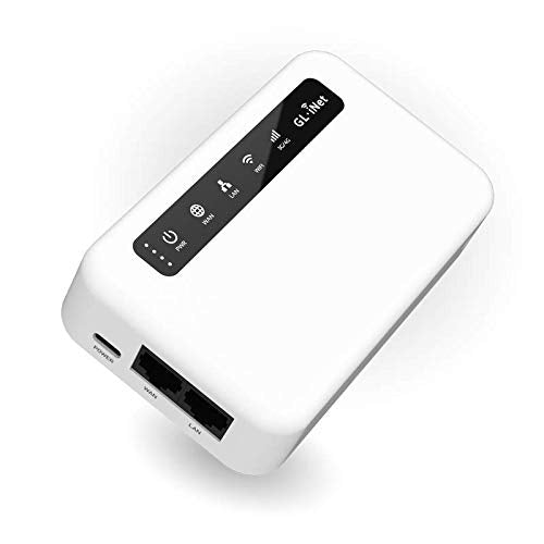 GL-XE300 (Puli) 4G LTE Industrial IoT Gateway, T-Mobile Only, Router/Access Point/Extender/WDS Mode, OpenWrt, 5000mAh Battery, OpenVPN Client, Remote SSH, WPA3, IPv6 (EP06A), North America only