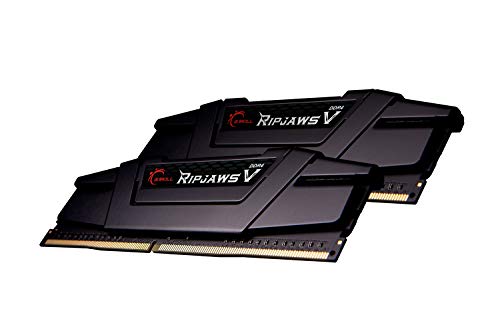 G.Skill Ripjaws V Series 32GB (2 x 16GB) 288-Pin SDRAM (PC4-28800) DDR4 3600 CL16-19-19-39 1.35V Dual Channel Desktop Memory Model F4-3600C16D-32GVKC