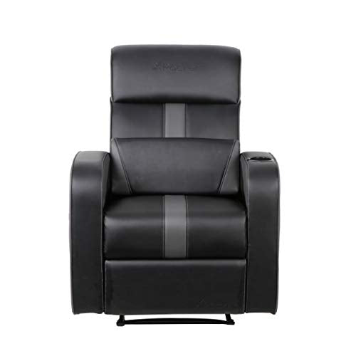 X Rocker Gamma 2.1 Bluetooth Gaming Recliner Chair, 34.84" x 30.31" x 39.37", Black